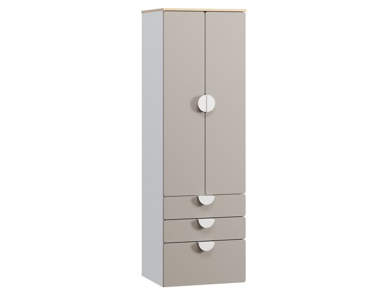 Шкаф детский Милна 2.3-60x190 Латте