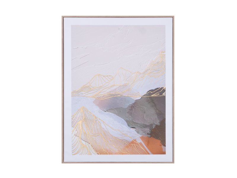 Картина Панорама Бежевый 45x60