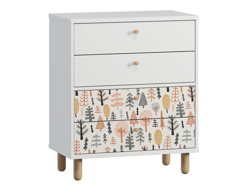 Комод детский Трикси 71x84 Лес ​