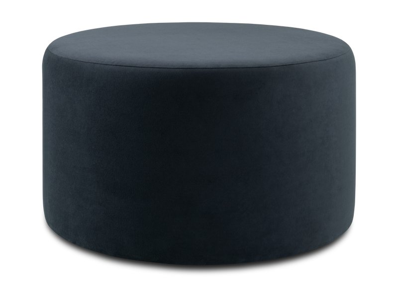Пуф Кофи-3 Велюр Темно-синий