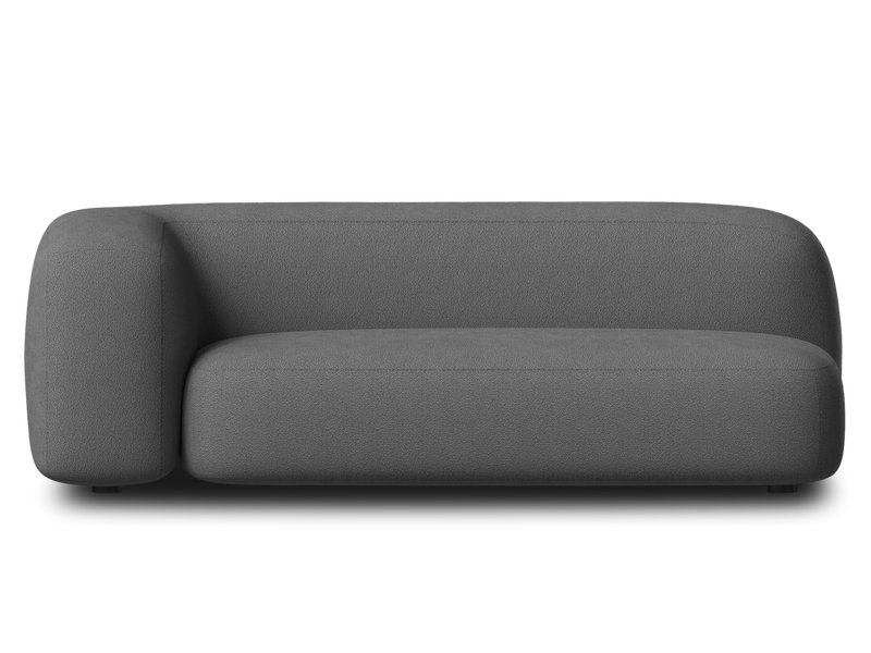 Диван прямой Риббл-11 Букле Графитовый