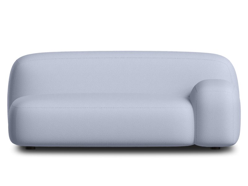 Диван прямой Риббл-1 Букле Лиловый