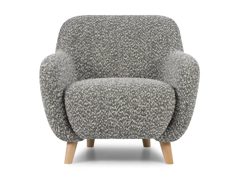 Кресло Ансил Букле Графитовый