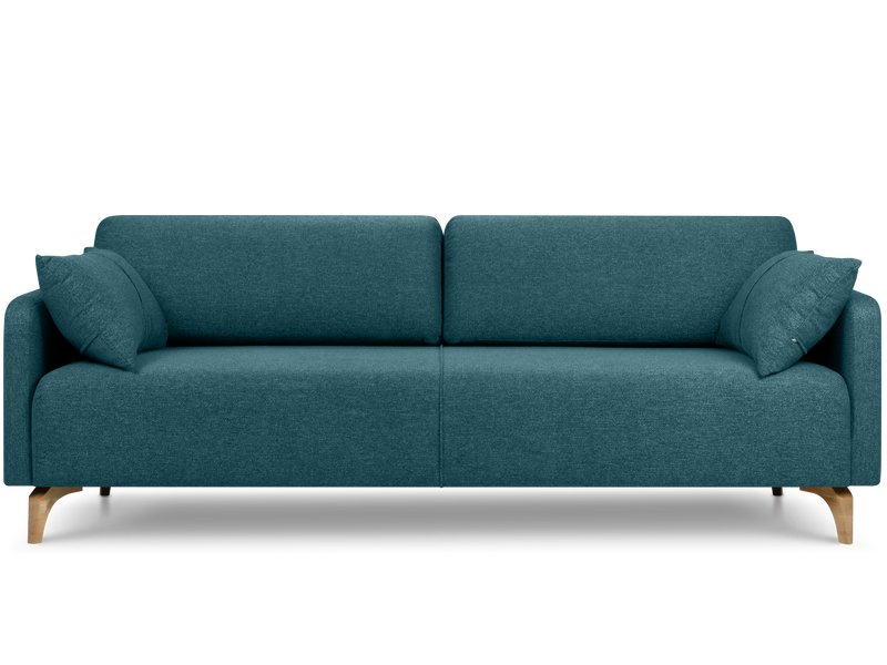 Диван прямой Льери-1 Рогожка Бирюзовый