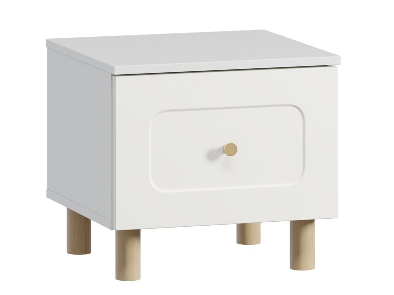 Тумба прикроватная Велди 44x40 Белый