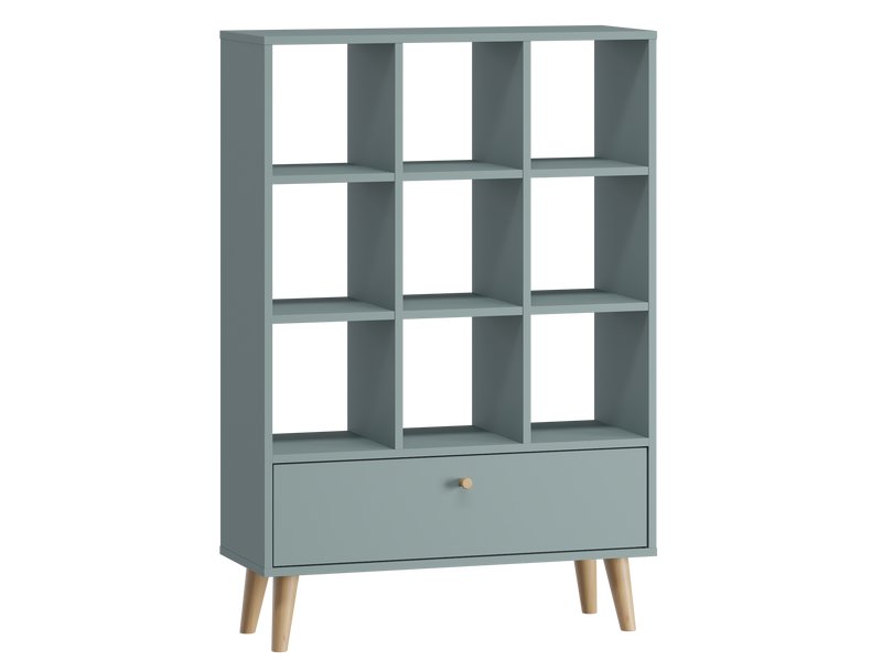 Стеллаж Амберсон 80x118 Серо-зеленый